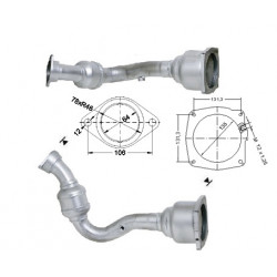 Catalizzatore Magnaflow per CITROËN FIAT LANCIA PEUGEOT