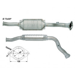 Catalizzatore Magnaflow per CITROËN FIAT PEUGEOT