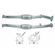 CAT e DPF Magnaflow a montaggio diretto Catalizzatore Magnaflow per CITROËN FIAT PEUGEOT | race-shop.it