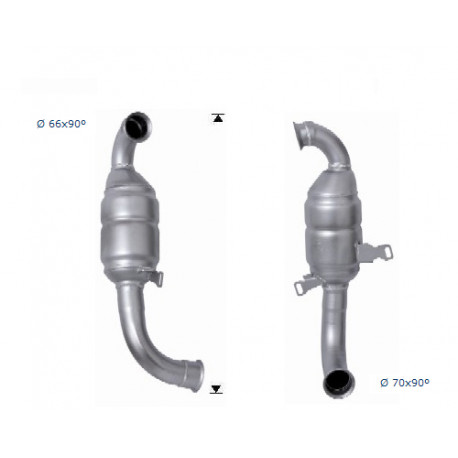 CAT e DPF Magnaflow a montaggio diretto Catalizzatore Magnaflow per CITROËN FIAT PEUGEOT | race-shop.it