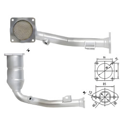 Catalizzatore Magnaflow per CITROËN PEUGEOT