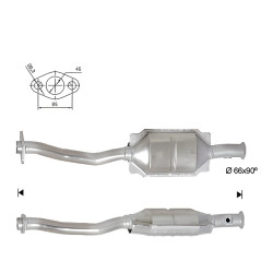 Catalizzatore Magnaflow per CITROËN PEUGEOT