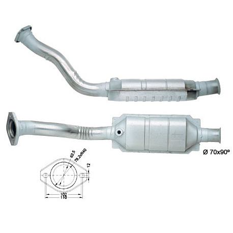 CAT e DPF Magnaflow a montaggio diretto Catalizzatore Magnaflow per CITROËN | race-shop.it