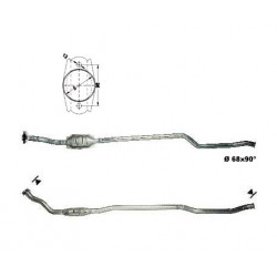 Catalizzatore Magnaflow per CITROËN