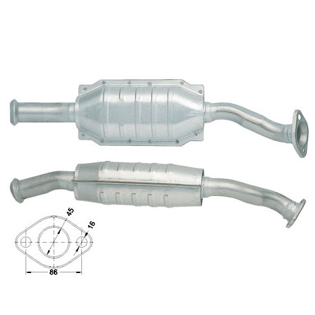 CAT e DPF Magnaflow a montaggio diretto Catalizzatore Magnaflow per CITROËN | race-shop.it