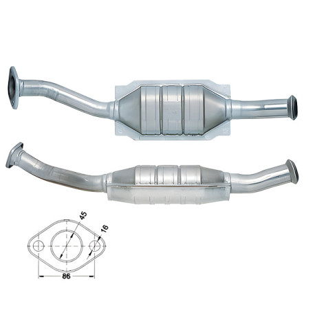 CAT e DPF Magnaflow a montaggio diretto Catalizzatore Magnaflow per CITROËN | race-shop.it