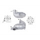 CAT e DPF Magnaflow a montaggio diretto Catalizzatore Magnaflow per DACIA RENAULT | race-shop.it