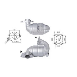 Catalizzatore Magnaflow per DACIA RENAULT