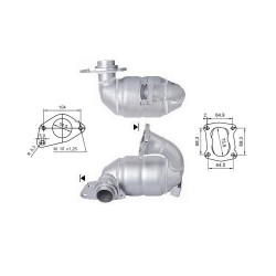 Catalizzatore Magnaflow per DACIA RENAULT