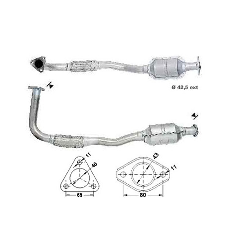CAT e DPF Magnaflow a montaggio diretto Catalizzatore Magnaflow per DAIHATSU | race-shop.it