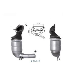 Catalizzatore Magnaflow per FIAT LANCIA OPEL