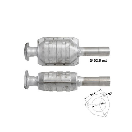 CAT e DPF Magnaflow a montaggio diretto Catalizzatore Magnaflow per FIAT | race-shop.it