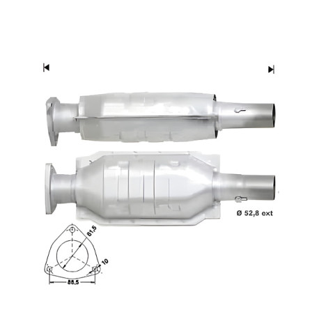 CAT e DPF Magnaflow a montaggio diretto Catalizzatore Magnaflow per FIAT FIAT | race-shop.it
