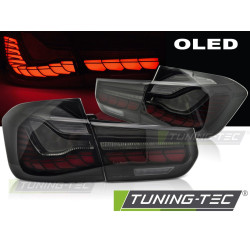 Fanali posteriori OLED smoke compatibili con BMW F30 11-18 DANNEGGIATI