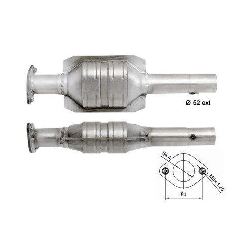 CAT e DPF Magnaflow a montaggio diretto Catalizzatore Magnaflow per FIAT | race-shop.it