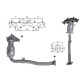 CAT e DPF Magnaflow a montaggio diretto Catalizzatore Magnaflow per FIAT | race-shop.it