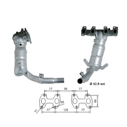 Catalizzatore Magnaflow per FIAT LANCIA