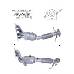 Catalizzatore Magnaflow per FORD