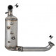 CAT e DPF Magnaflow a montaggio diretto Magnaflow DPF / FAP per FORD MAZDA VOLVO | race-shop.it