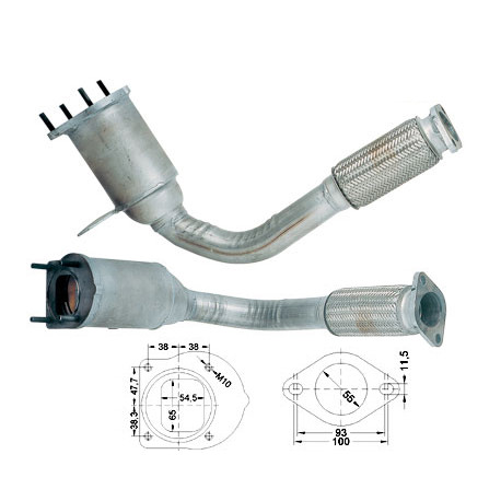 CAT e DPF Magnaflow a montaggio diretto Catalizzatore Magnaflow per FORD | race-shop.it
