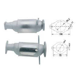 Catalizzatore Magnaflow per FORD