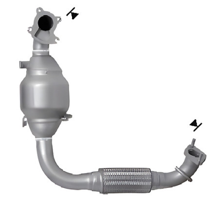 CAT e DPF Magnaflow a montaggio diretto Catalizzatore Magnaflow per FORD FORD | race-shop.it