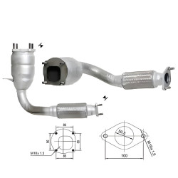 Catalizzatore Magnaflow per FORD