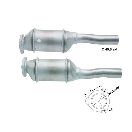 CAT e DPF Magnaflow a montaggio diretto Catalizzatore Magnaflow per FORD SEAT VOLKSWAGEN | race-shop.it