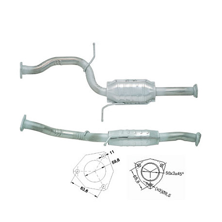 CAT e DPF Magnaflow a montaggio diretto Catalizzatore Magnaflow per FORD | race-shop.it