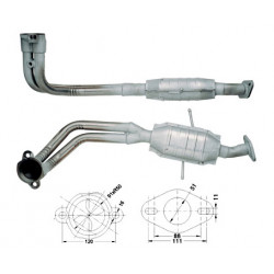 Catalizzatore Magnaflow per FORD