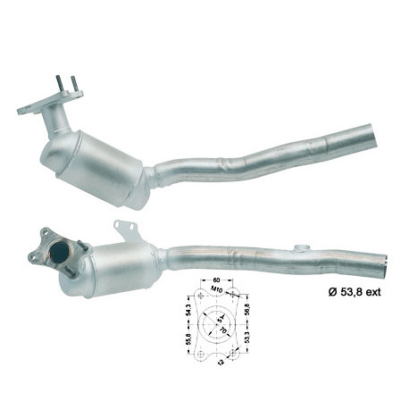 CAT e DPF Magnaflow a montaggio diretto Catalizzatore Magnaflow per FORD | race-shop.it