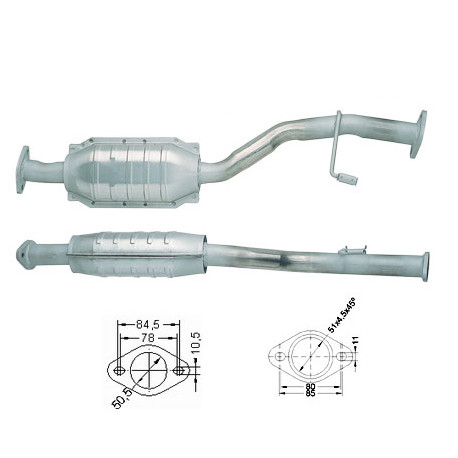 CAT e DPF Magnaflow a montaggio diretto Catalizzatore Magnaflow per FORD | race-shop.it