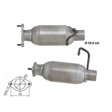 CAT e DPF Magnaflow a montaggio diretto Catalizzatore Magnaflow per FORD | race-shop.it