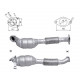 CAT e DPF Magnaflow a montaggio diretto Catalizzatore Magnaflow per FORD | race-shop.it