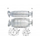 CAT e DPF Magnaflow a montaggio diretto Catalizzatore Magnaflow per HONDA | race-shop.it