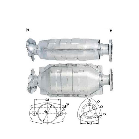 CAT e DPF Magnaflow a montaggio diretto Catalizzatore Magnaflow per HONDA | race-shop.it