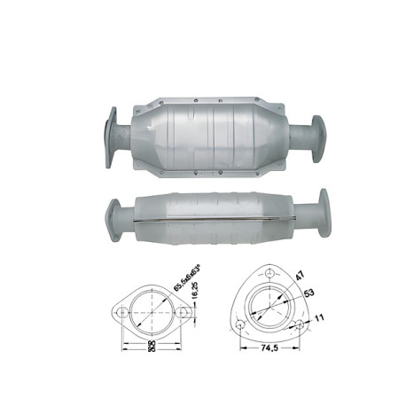CAT e DPF Magnaflow a montaggio diretto Catalizzatore Magnaflow per HONDA ROVER | race-shop.it