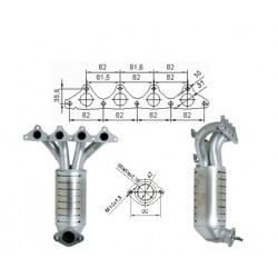 Catalizzatore Magnaflow per HYUNDAI