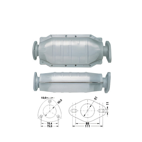 CAT e DPF Magnaflow a montaggio diretto Catalizzatore Magnaflow per HYUNDAI | race-shop.it
