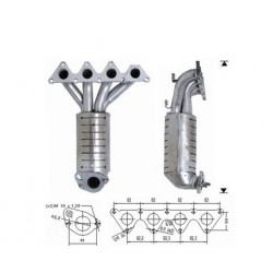 Catalizzatore Magnaflow per HYUNDAI KIA