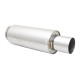 Silenziatori universali con la valvola Silenziatore con valvola di scarico Varex 7"x15" ingresso flangiato 3", terminale single-wall 4.5" | race-shop.it