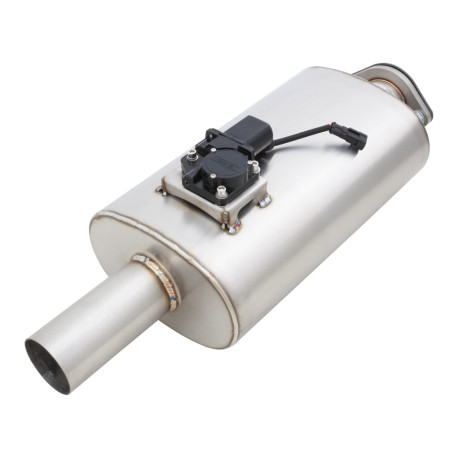 Silenziatori universali con la valvola Varex exhaust valve muffler 6"x10"x15" Flanged Inlet 2.5", Single-wall Outlet 2.5" | race-shop.it