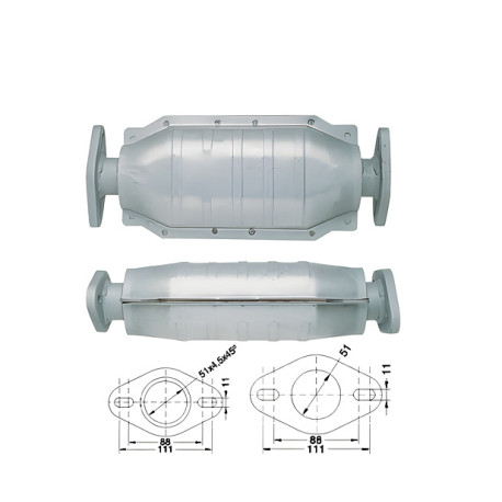 CAT e DPF Magnaflow a montaggio diretto Catalizzatore Magnaflow per HYUNDAI | race-shop.it