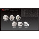 Adattatori e le sonde lambda XFORCE adattatore sonda lambda (sottile), lunghezza 10 mm | race-shop.it