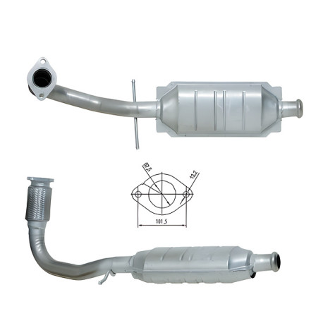 CAT e DPF Magnaflow a montaggio diretto Catalizzatore Magnaflow per HYUNDAI | race-shop.it