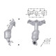 CAT e DPF Magnaflow a montaggio diretto Catalizzatore Magnaflow per HYUNDAI | race-shop.it