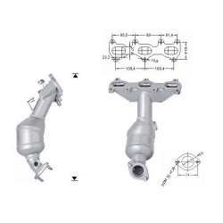 Catalizzatore Magnaflow per HYUNDAI
