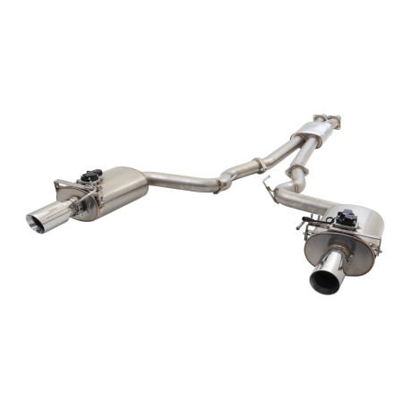 Sistemi di scarico XFORCE XForce 3" Cat-Back System + Oval Varex Mufflers for FORD MUSTANG 2015-2017 GT FASTBACK 5.0L | race-shop.it