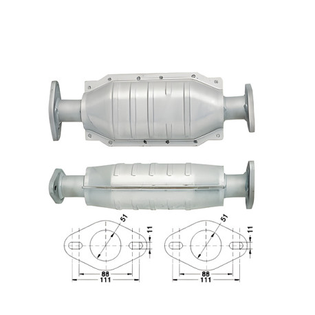 CAT e DPF Magnaflow a montaggio diretto Catalizzatore Magnaflow per HYUNDAI | race-shop.it