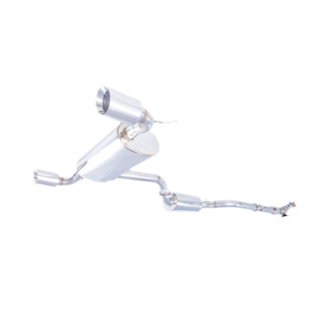 Sistemi di scarico XFORCE XForce 3" Turbo-Back System + Varex Muffler for FORD FOCUS 2006-2011 ST | race-shop.it